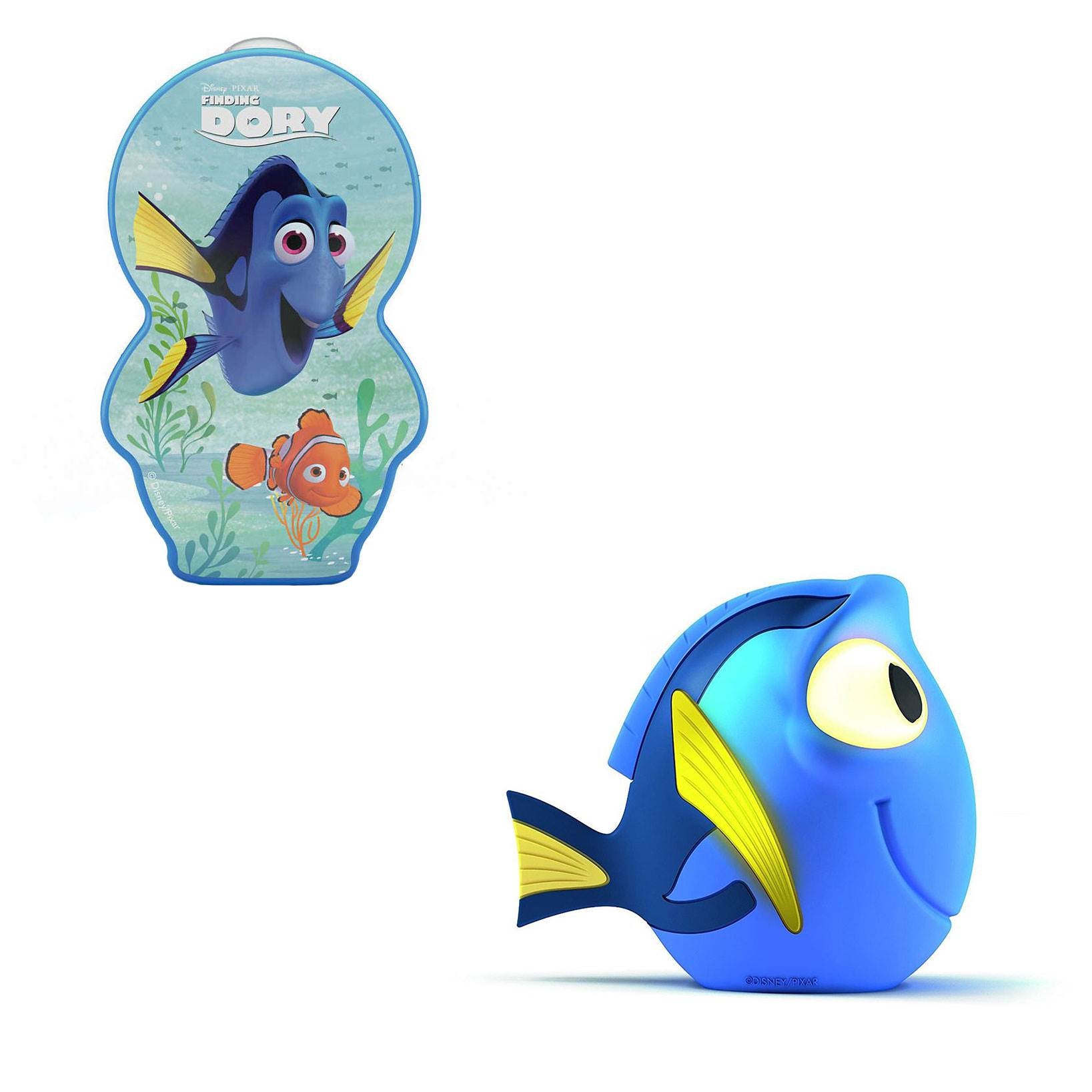 Philips Kids Disney Pixar Finding Dory Flashlight and Soft Pal Nightlight Friend