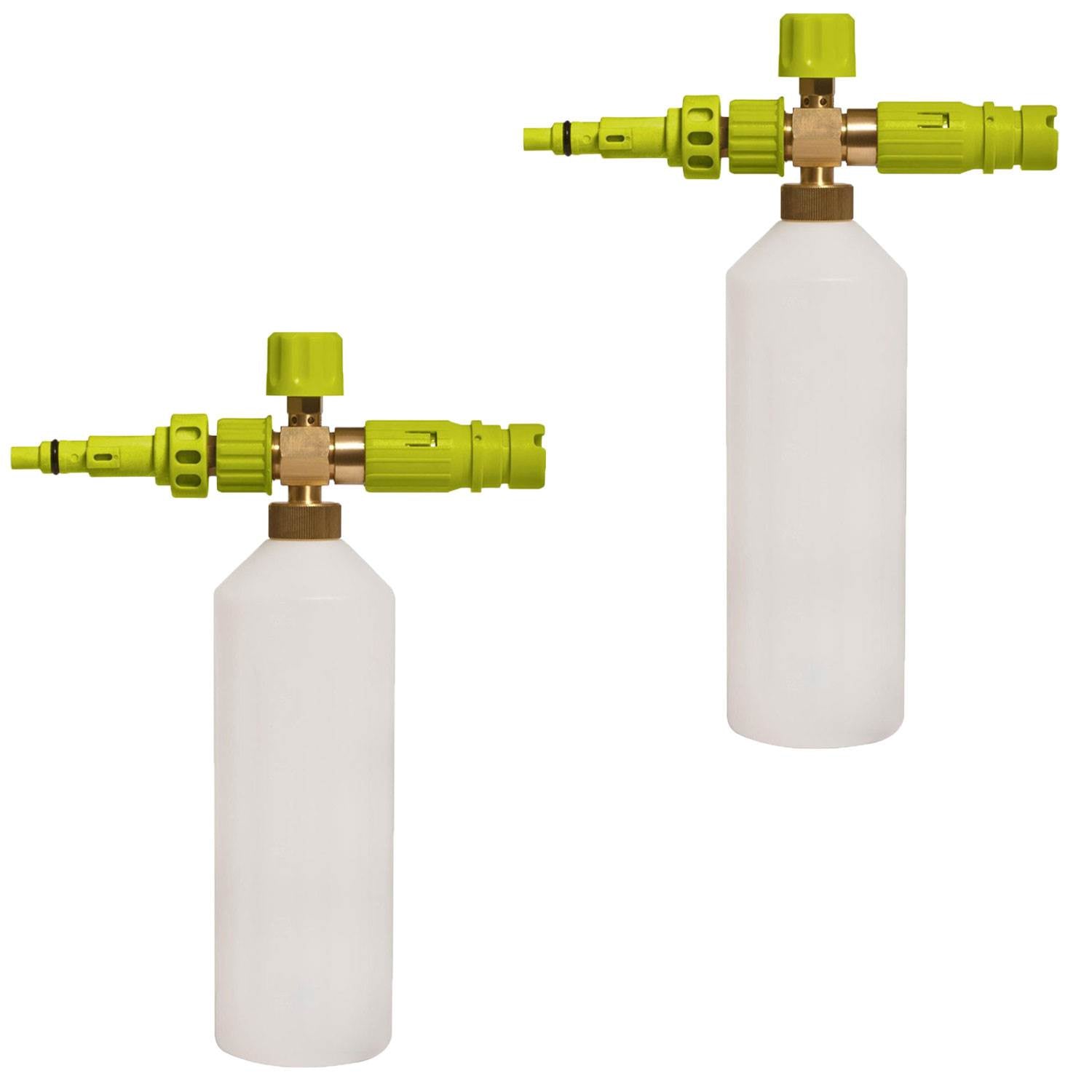 Sun Joe 34 Ounce Foam Soap Spray Cannon for Electric Pressure Washer (2 Pack)