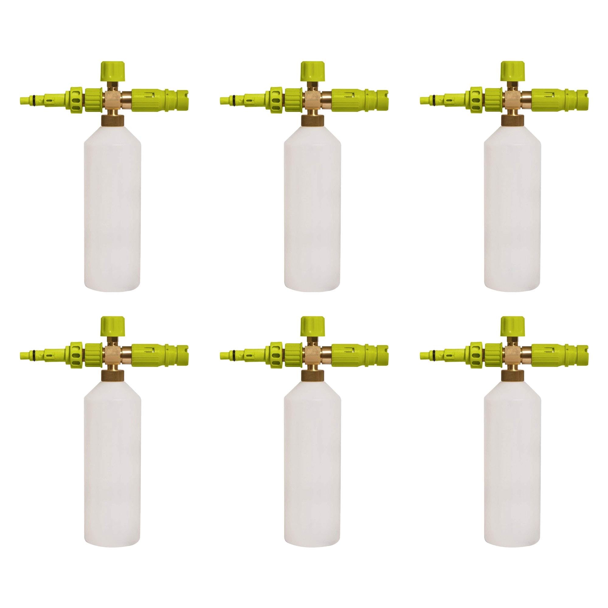 Sun Joe 34 Ounce Foam Soap Spray Cannon for Electric Pressure Washer (6 Pack)