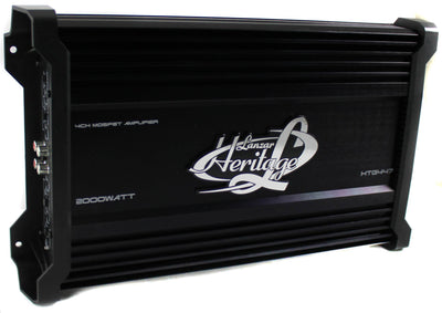 LANZAR 2000W 4 Channel Car Digital Amplifier Power Amp Stereo MOSFET (4 Pack)
