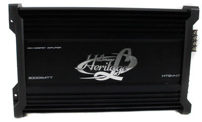 LANZAR 2000W 4 Channel Car Digital Amplifier Power Amp Stereo MOSFET (4 Pack)