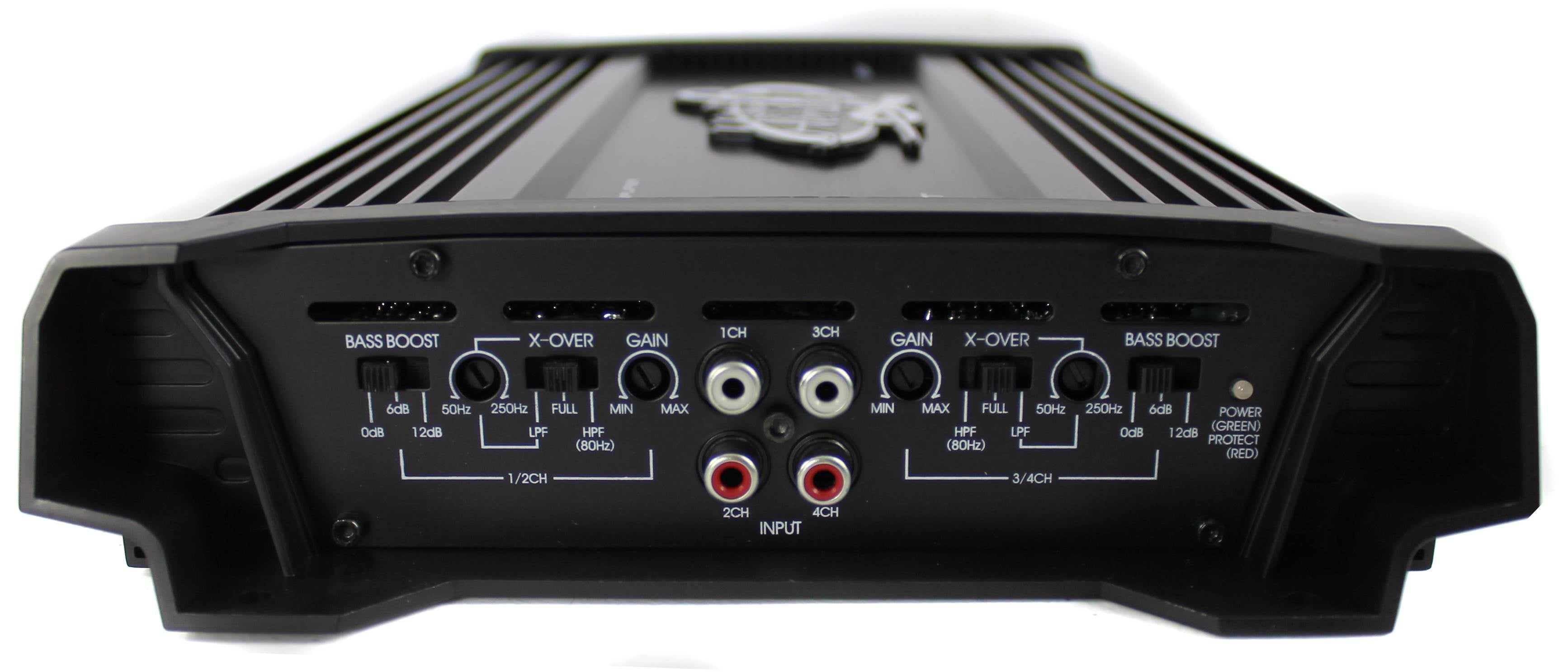 LANZAR 2000W 4 Channel Car Digital Amplifier Power Amp Stereo MOSFET (4 Pack)