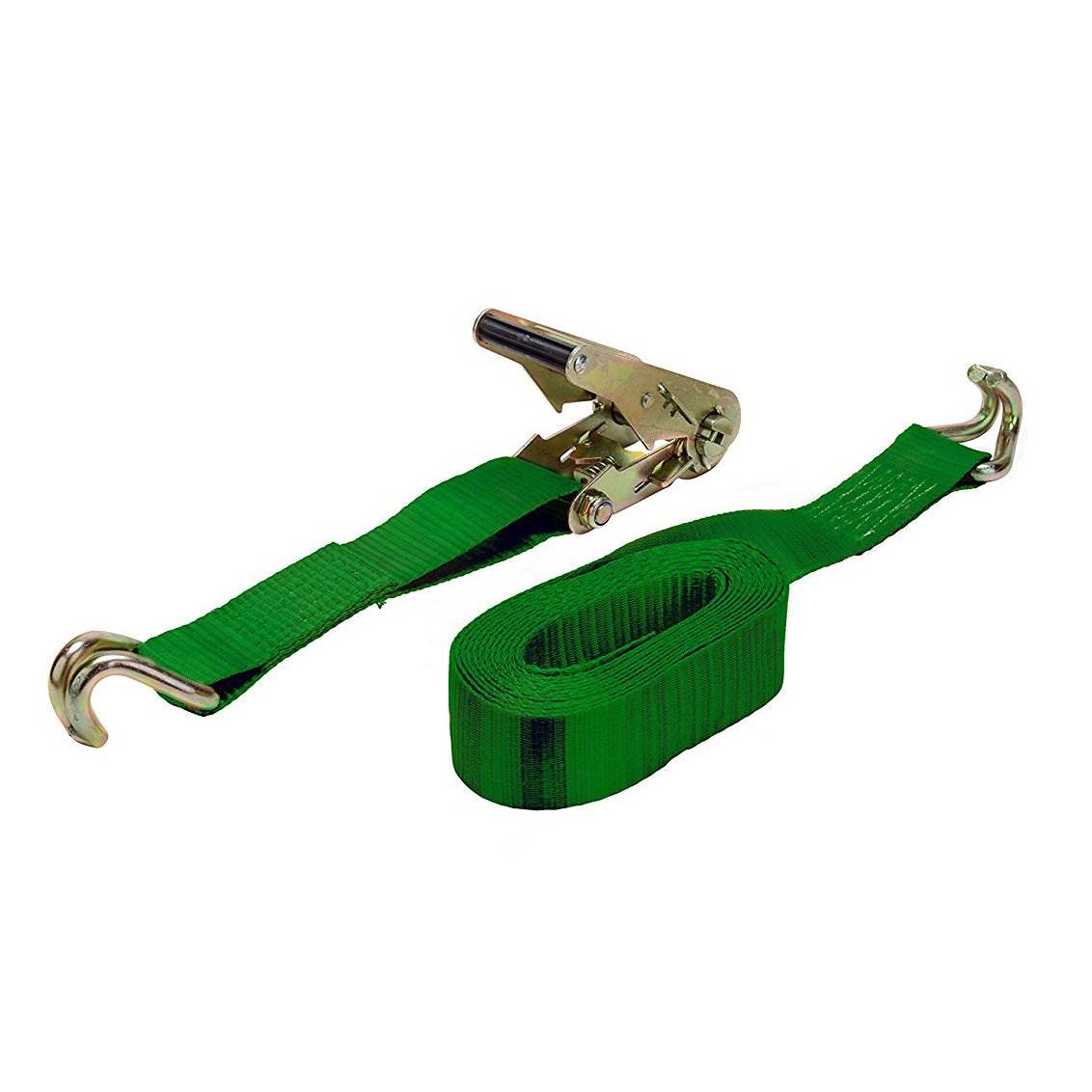 Keeper 16' x 2 Inch Ratchet Tie Down Straps with J Hooks (4 Pack) (Open Box)