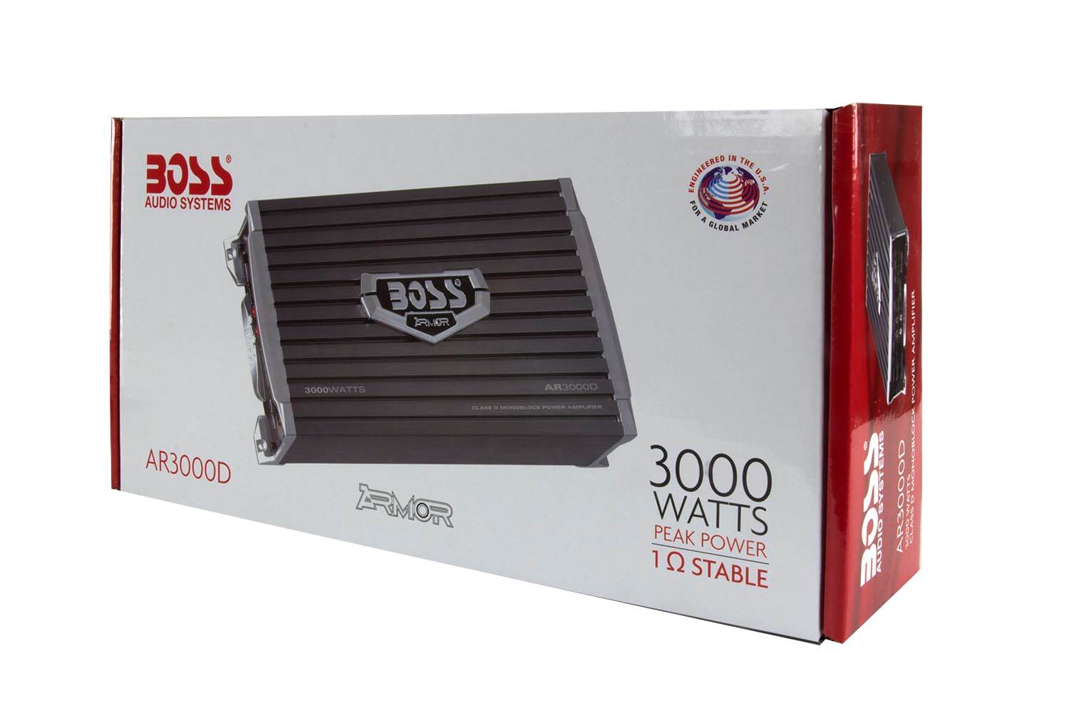 Boss Audio Armor 3000W MONOBLOCK D Car Amplifier Power Amp & Remote (6 Pack)