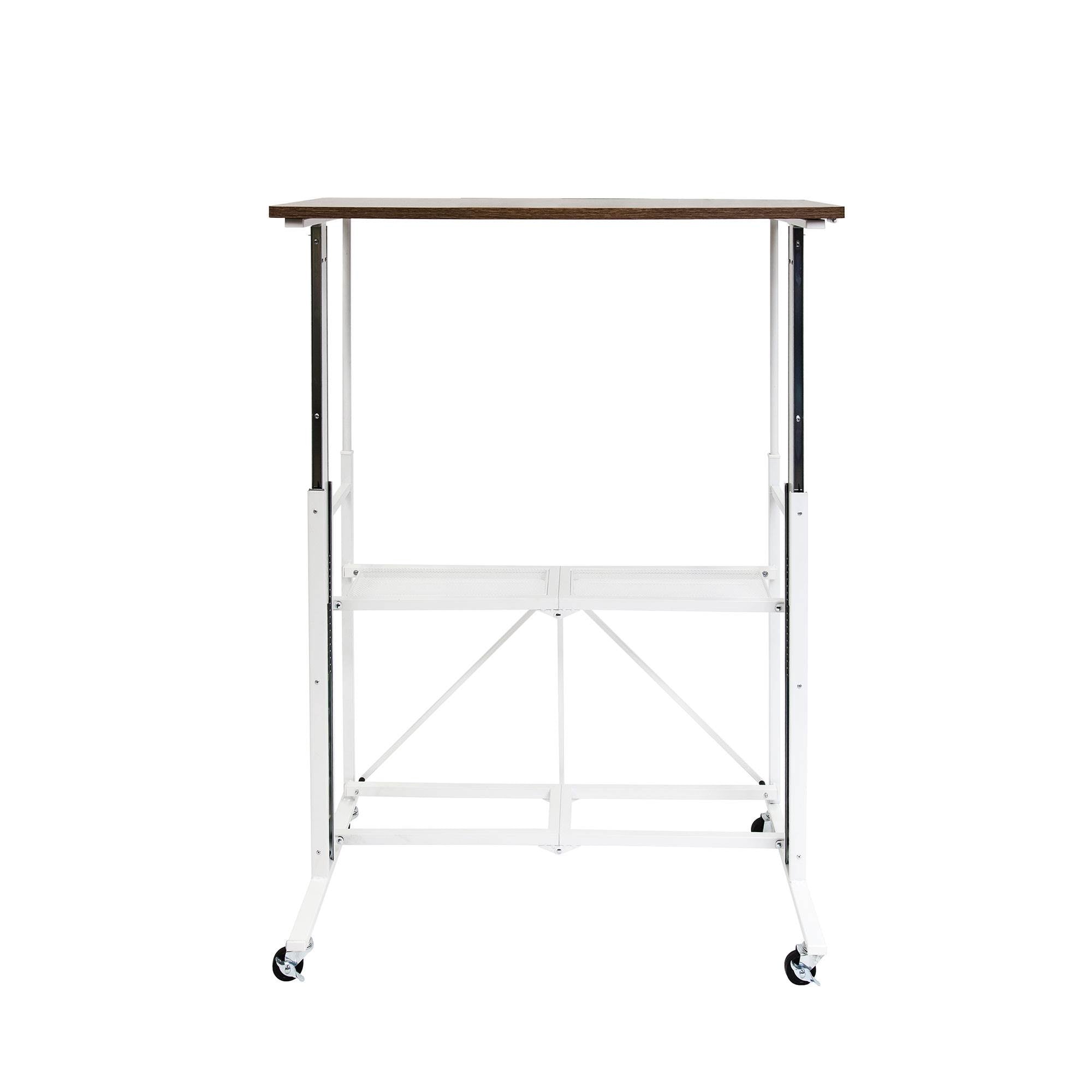 Origami Sit or Stand Adjustable Standing Work Home Office Desk, Slim (Used) - VMInnovations