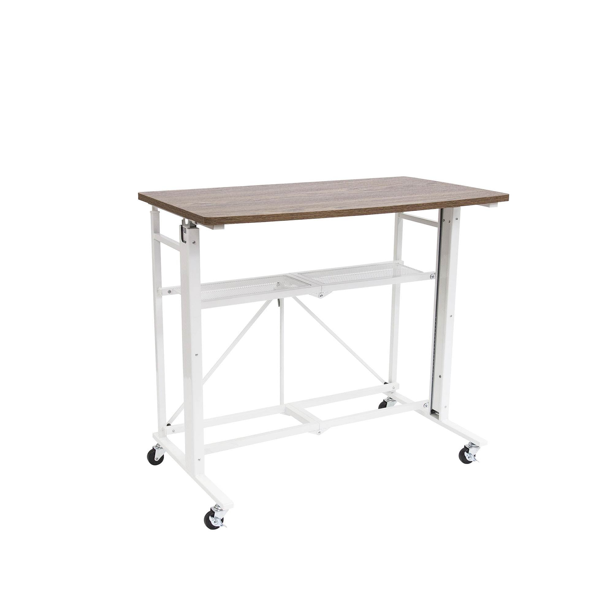 Origami Sit or Stand Adjustable Standing Office Desk, Slim (Open Box) - VMInnovations