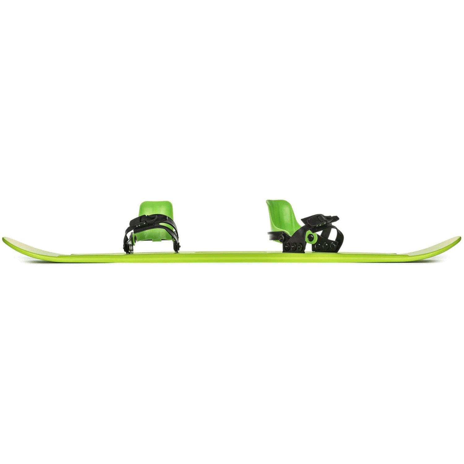 Lucky Bums 120CM Youth Kids Plastic Snowboard w/ Adjustable Bindings (Open Box) - VMInnovations