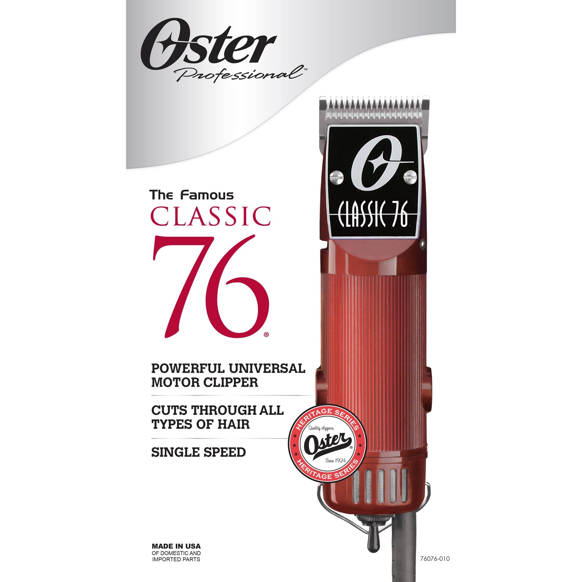 Oster Professional 76 Universal Motor Clipper with Detachable Blades (6 Pack)