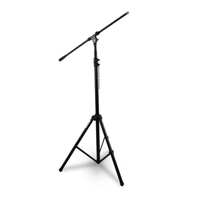 Pyle Heavy Duty Tripod Extendable Boom Microphone Adjustable Mic Stand (4 Pack)