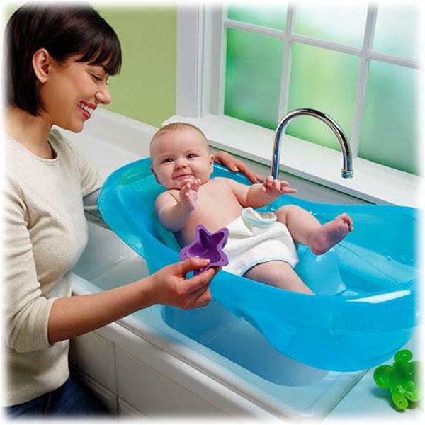 Fisher Price Ocean Wonders Aquarium Baby Bath Tub Center with Sling (2 Pack)