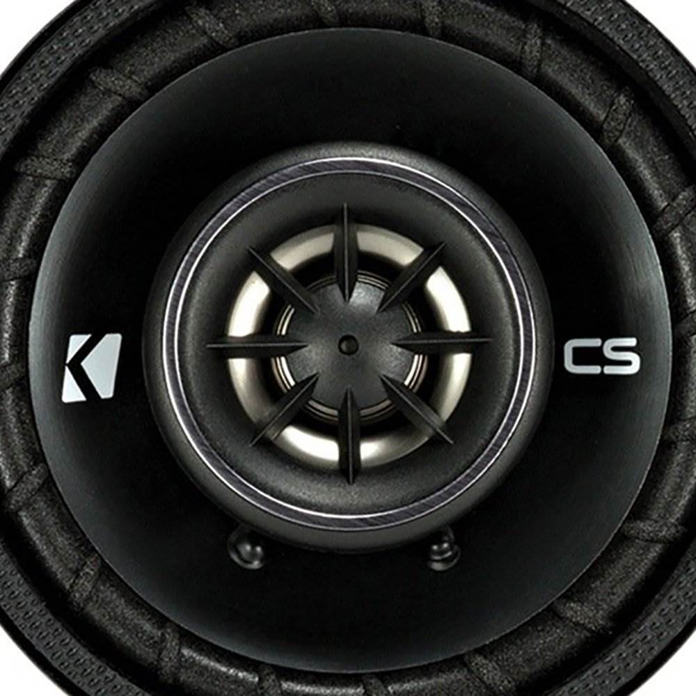 Kicker CSC35 90W 3.5 Inch 2-Way Coaxial Car Audio Speakers (Pair) (12 Pack)