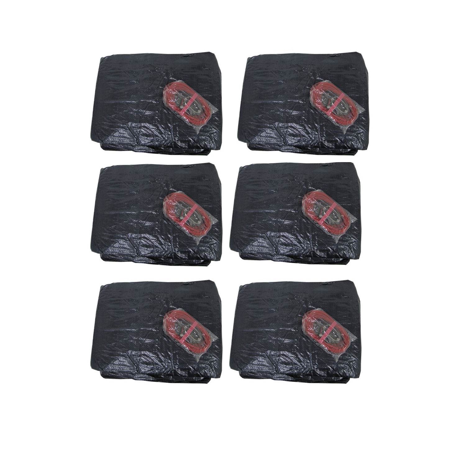 Swimline 16x32 ft. Heavy Duty Oval Above Ground Winter Pool Cover, Blue (6 Pack)