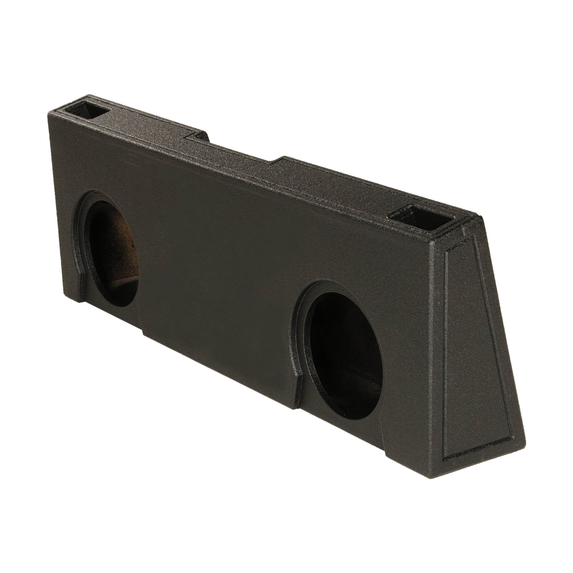 Q Power 2 Hole 2007-2013 GM/Chevy Crew Cab 10" Ported Subwoofer Box (2 Pack) - VMInnovations