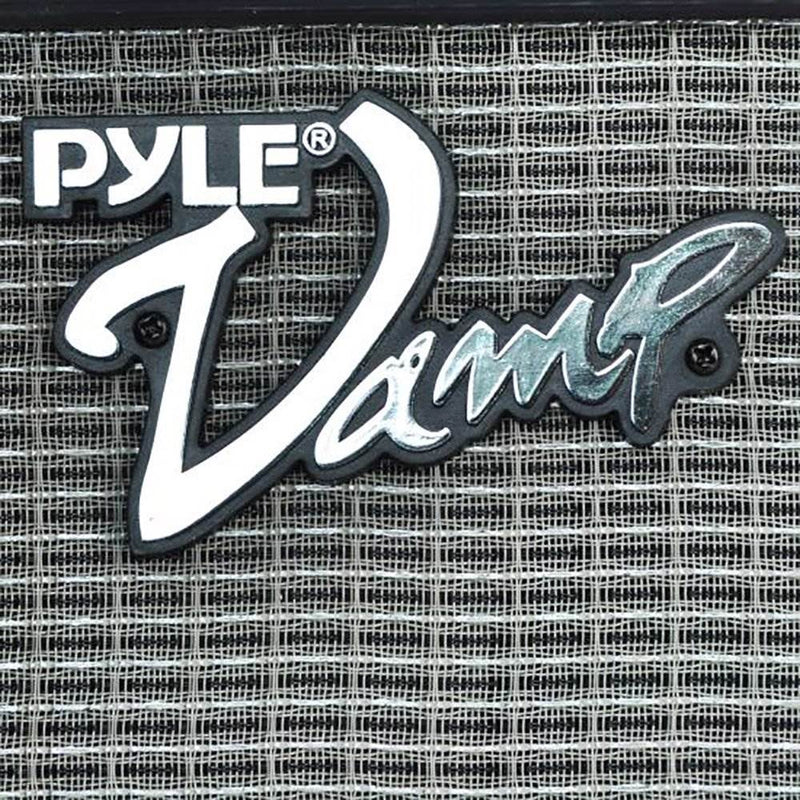 Pyle Vamp Series 60 Watt Amplifier w/ 3 Band EQ, Overdrive, & Delay (2 Pack)
