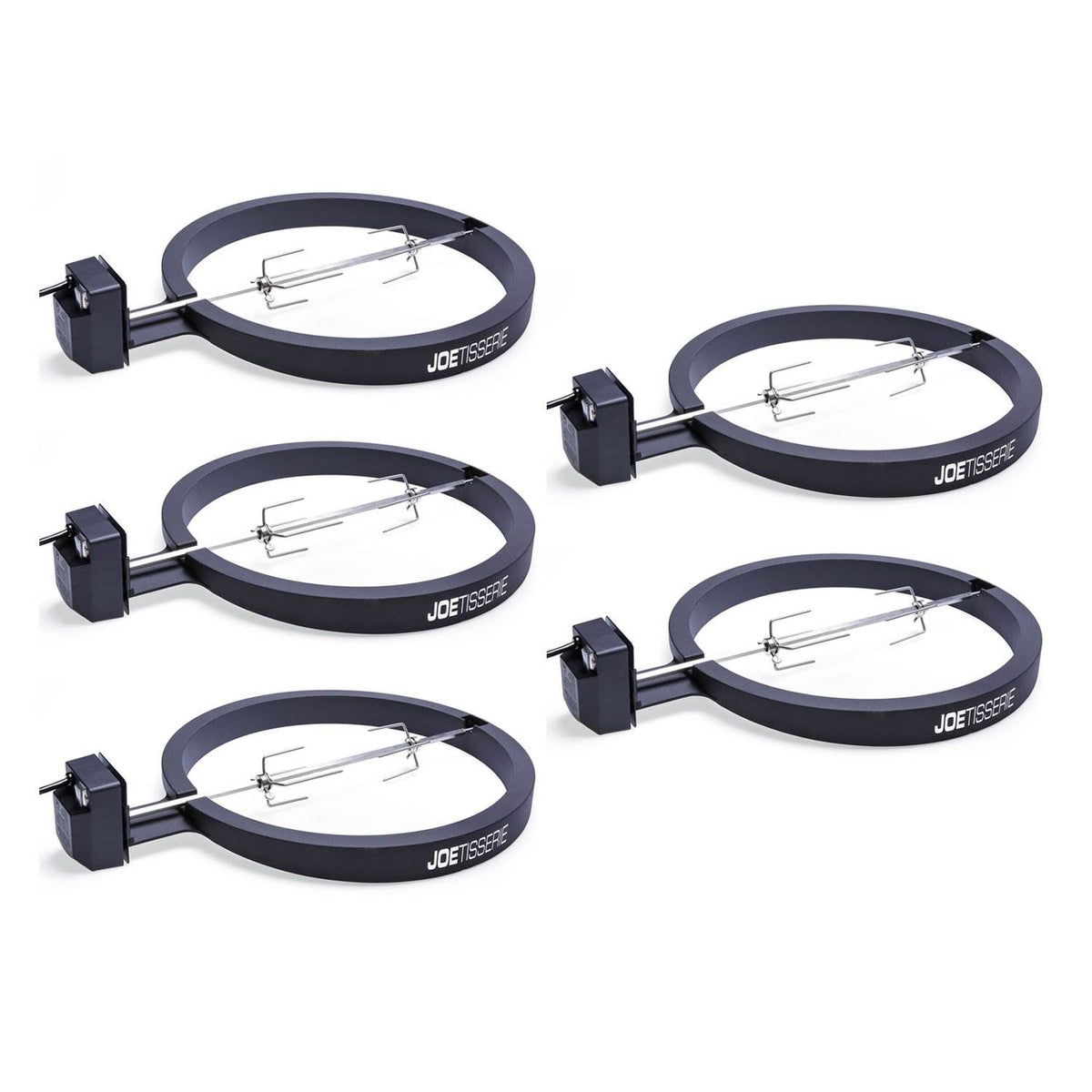 Kamado Joe JoeTisserie Cast Aluminum Spit Rod & Forks Rotisserie (5 Pack)