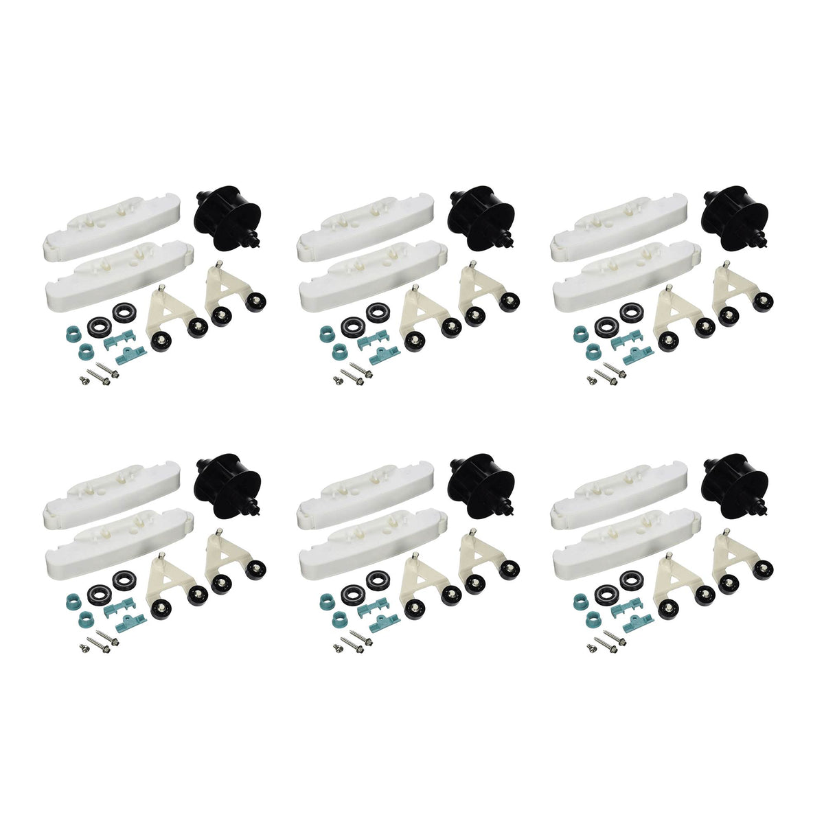 Hayward AXV621417WHP Navigator Pool Cleaner A-Frame & Pod Tune-up Kit (6 Pack)