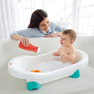 Fisher Price Grow with Me Infant Toddler Baby Go Bathroom Tub Bathtub (3 Pack)