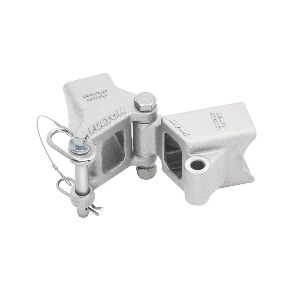 Fulton 2 x 3" 5000 Lbs Max Load Trailer Tongue Bolt Fold Away Hinge Kit (2 Pack) - VMInnovations
