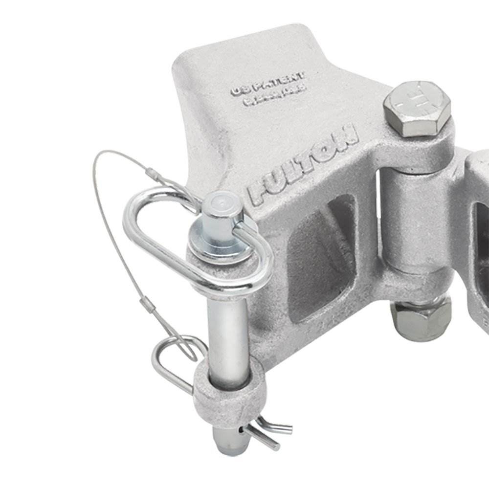 Fulton 2 x 3" 5000 Lbs Max Load Trailer Tongue Bolt Fold Away Hinge Kit (2 Pack) - VMInnovations