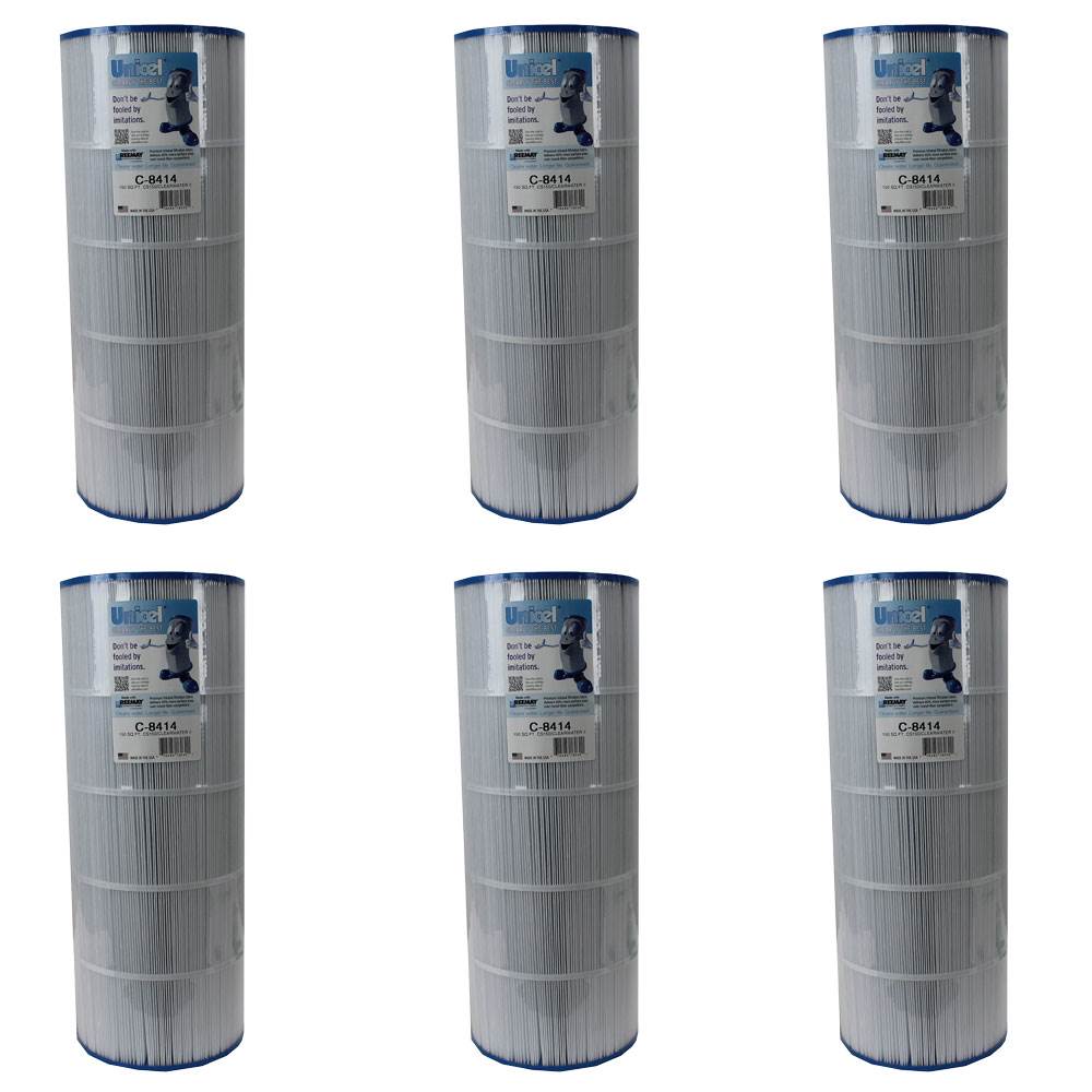 Unicel Replacement Cartridge Filter 150 Sq Ft Waterway Clearwater 150 (6 Pack) - VMInnovations