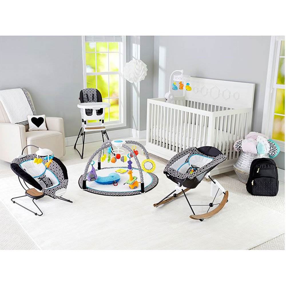 Fisher-Price Jonathan Adler Deluxe Bouncer w/ Music and Soothing Bounce (2 Pack)