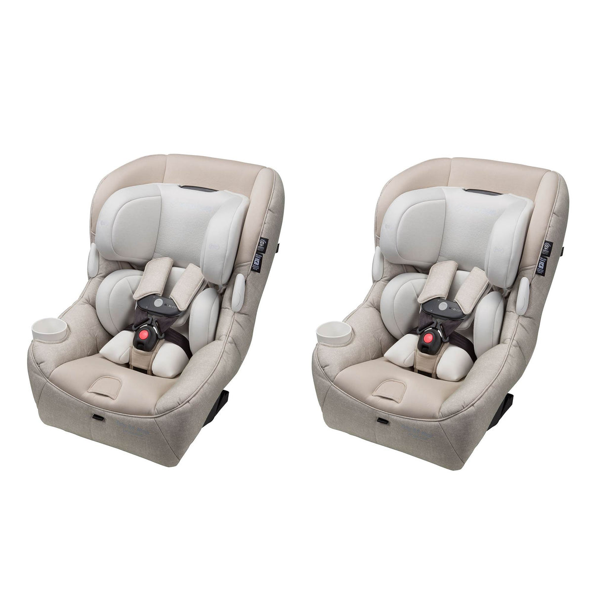 Maxi-Cosi Pria 85 Max Convertible 5-85 lb. Baby Infant Car Seat, Sand (2 Pack)