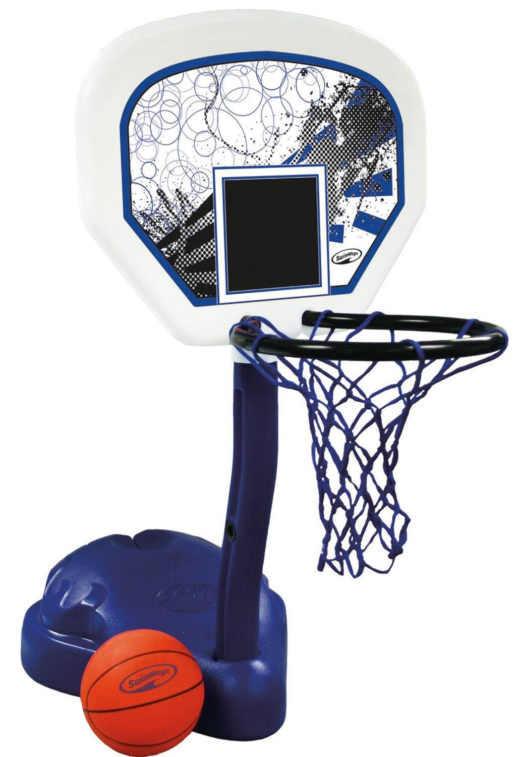 SwimWays Poolside Basketball Hoop Pool Water Game Set with Ball (6 Pack)