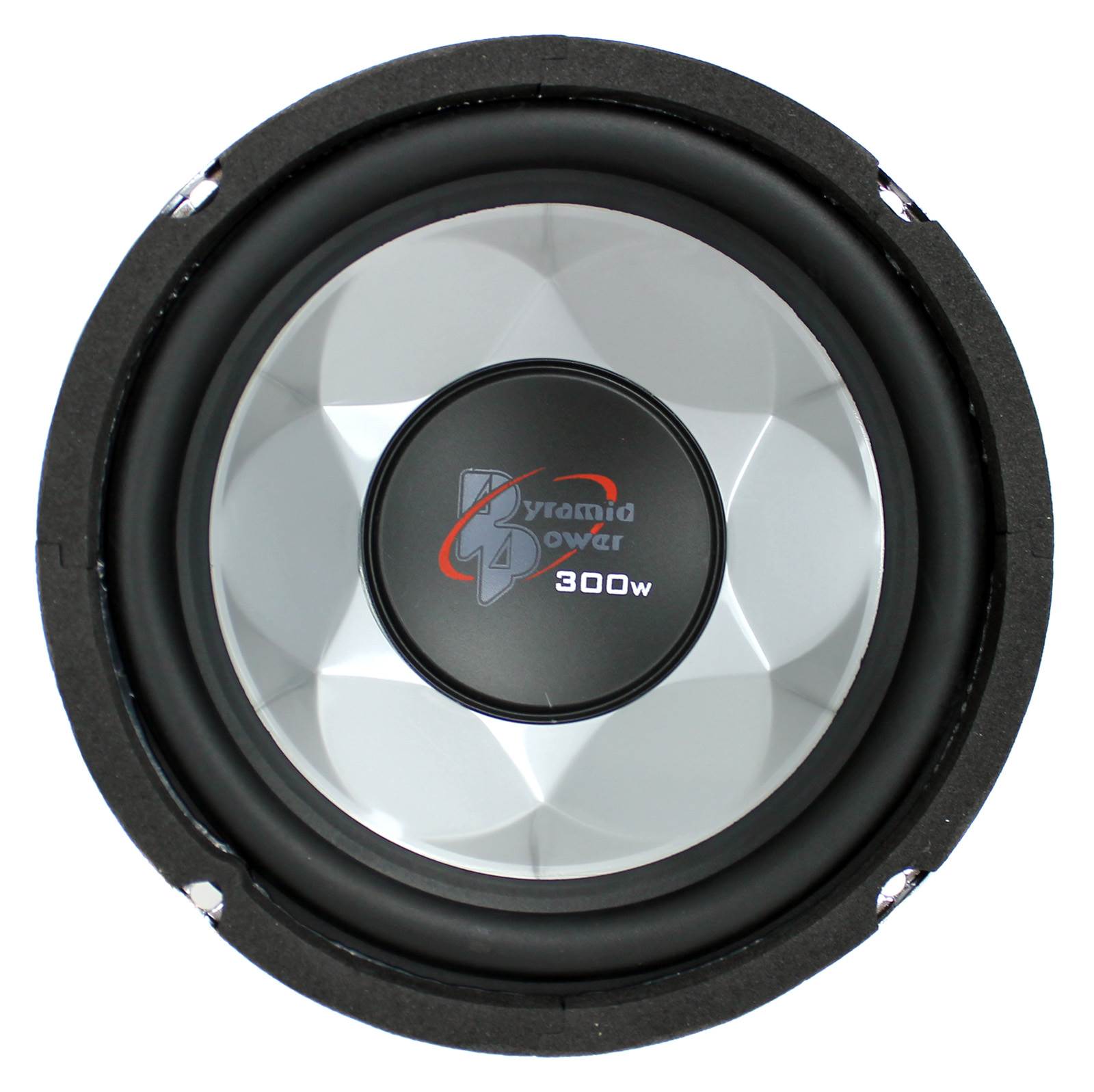 Pyramid 6 Inch 300 Watt 4 Ohm Car Audio Power Audio Subwoofer Woofer (8 Pack)