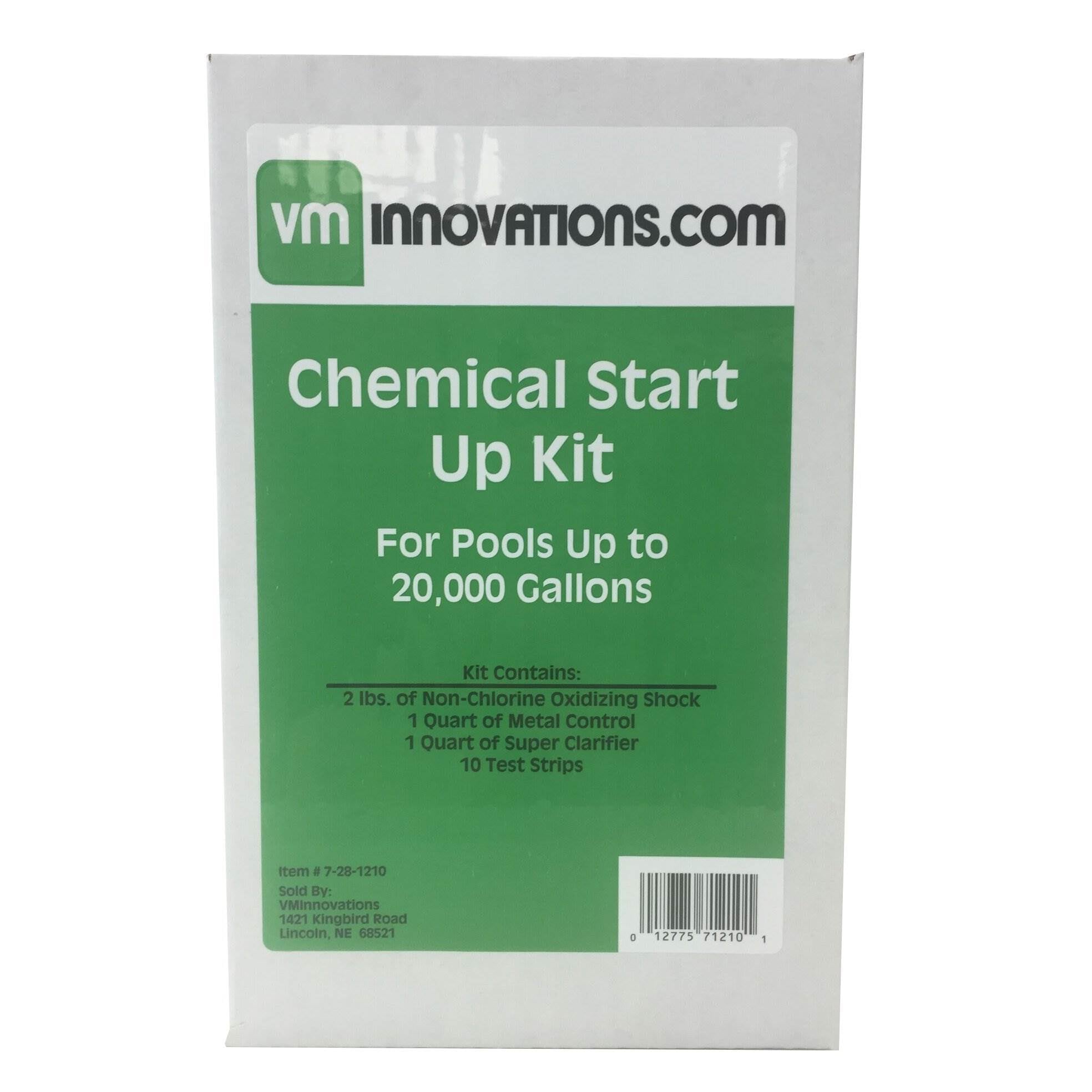 Pool Solutions Swimming 20,000 Gallon Start-Up Chemical Opening Kit (6 Pack)
