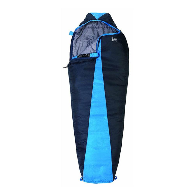 Slumberjack Latitude 40 Degree Polyester Mummy Sleeping Bag, Blue (4 Pack)
