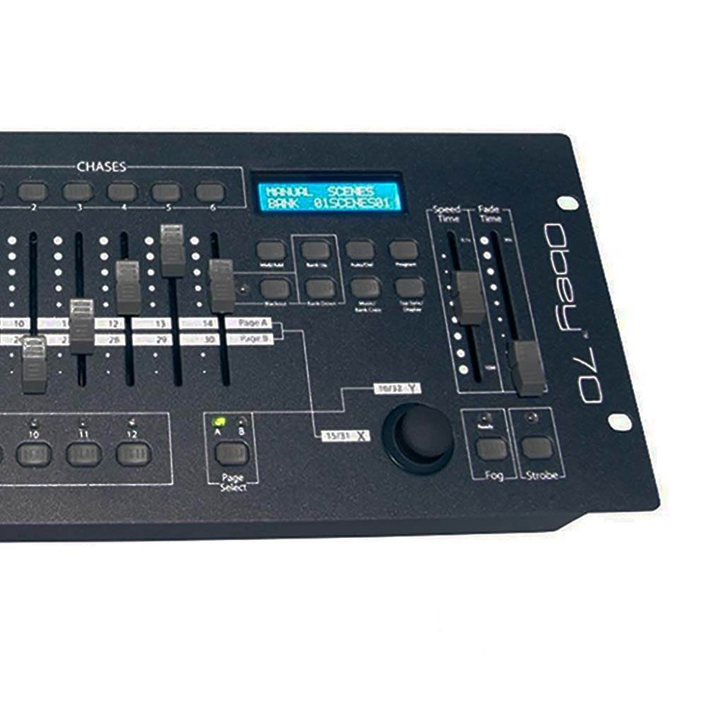 Chauvet DJ Obey 70 384 Channel LED Light, Fog & Strobe DMX Controller (4 Pack)