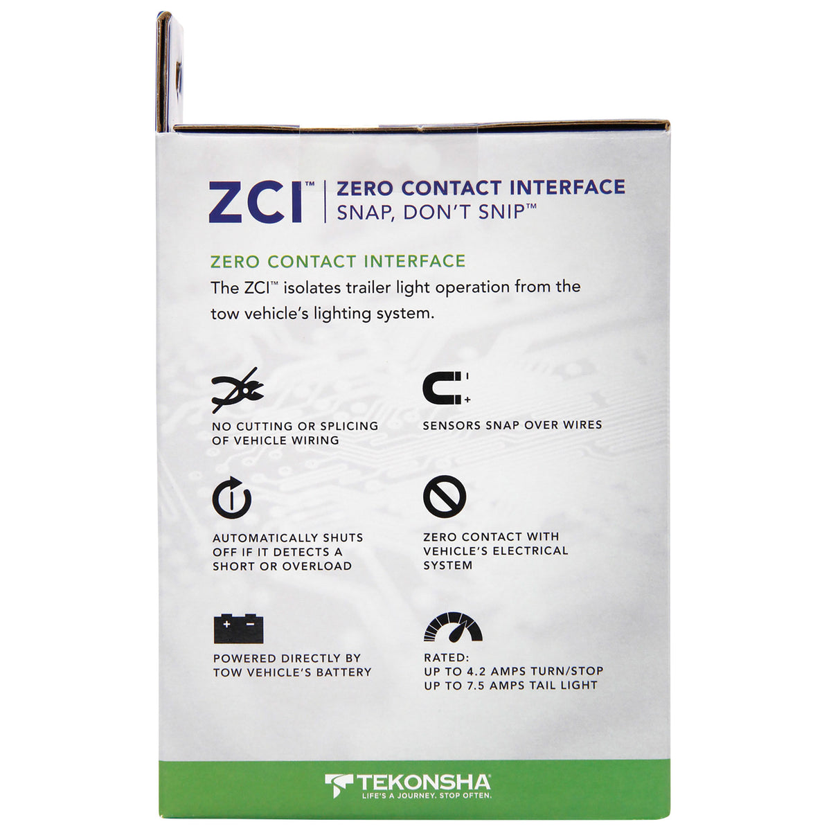 Tekonsha ZCI Zero Contact Interface Universal ModuLite Trailer Light (Open Box)