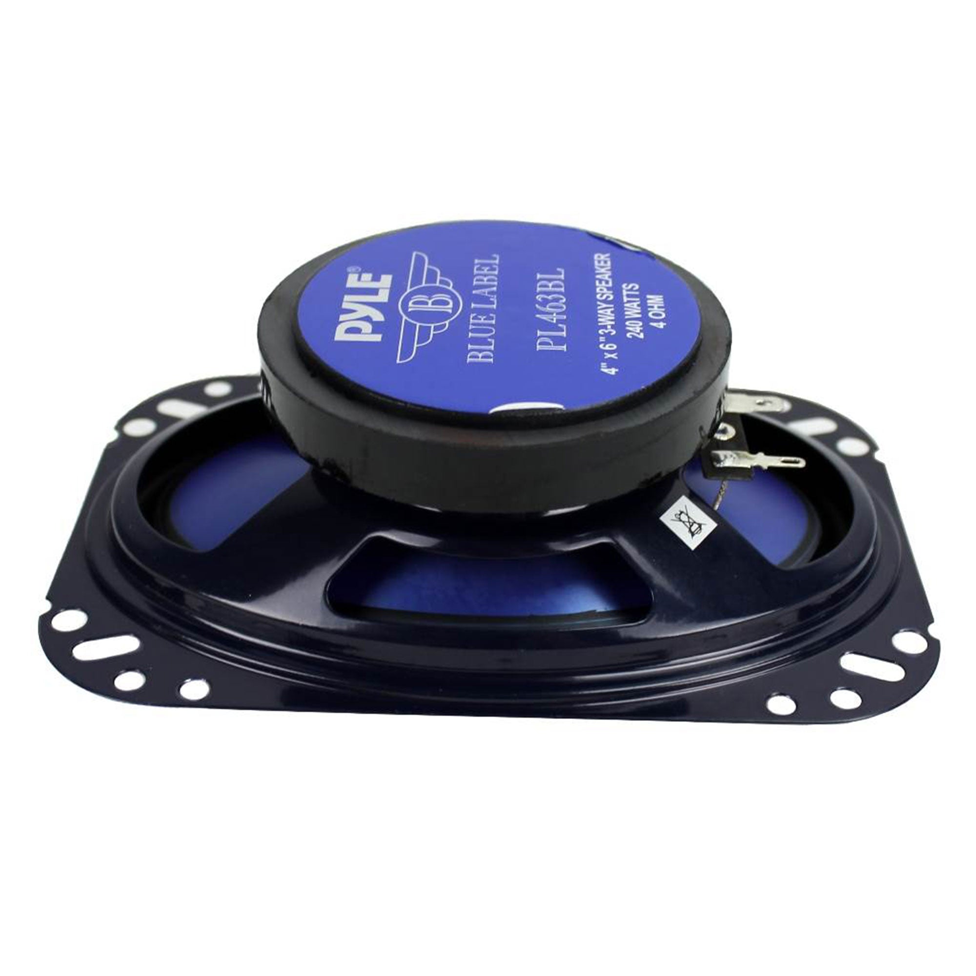 Pyle PL463BL 4x6 Inch 240 Watt 3 Way Car Audio Component Speakers, (24 Speakers)