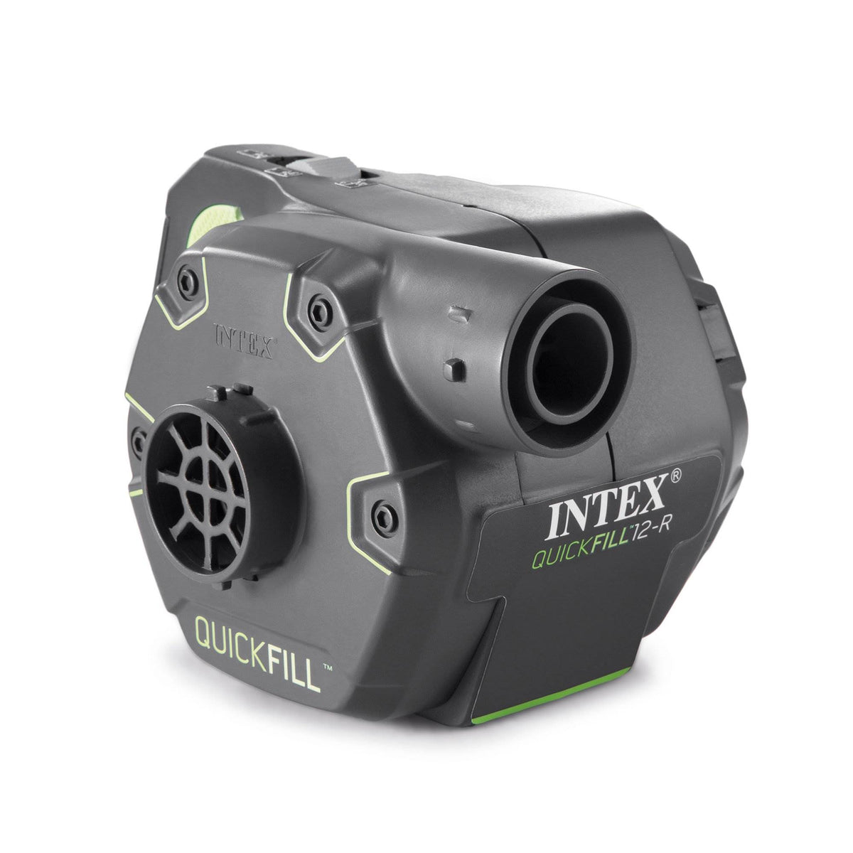 Intex 66641E 120V Quick Fill Rechargeable Inflatable Air Bed Pump (Open Box) - VMInnovations