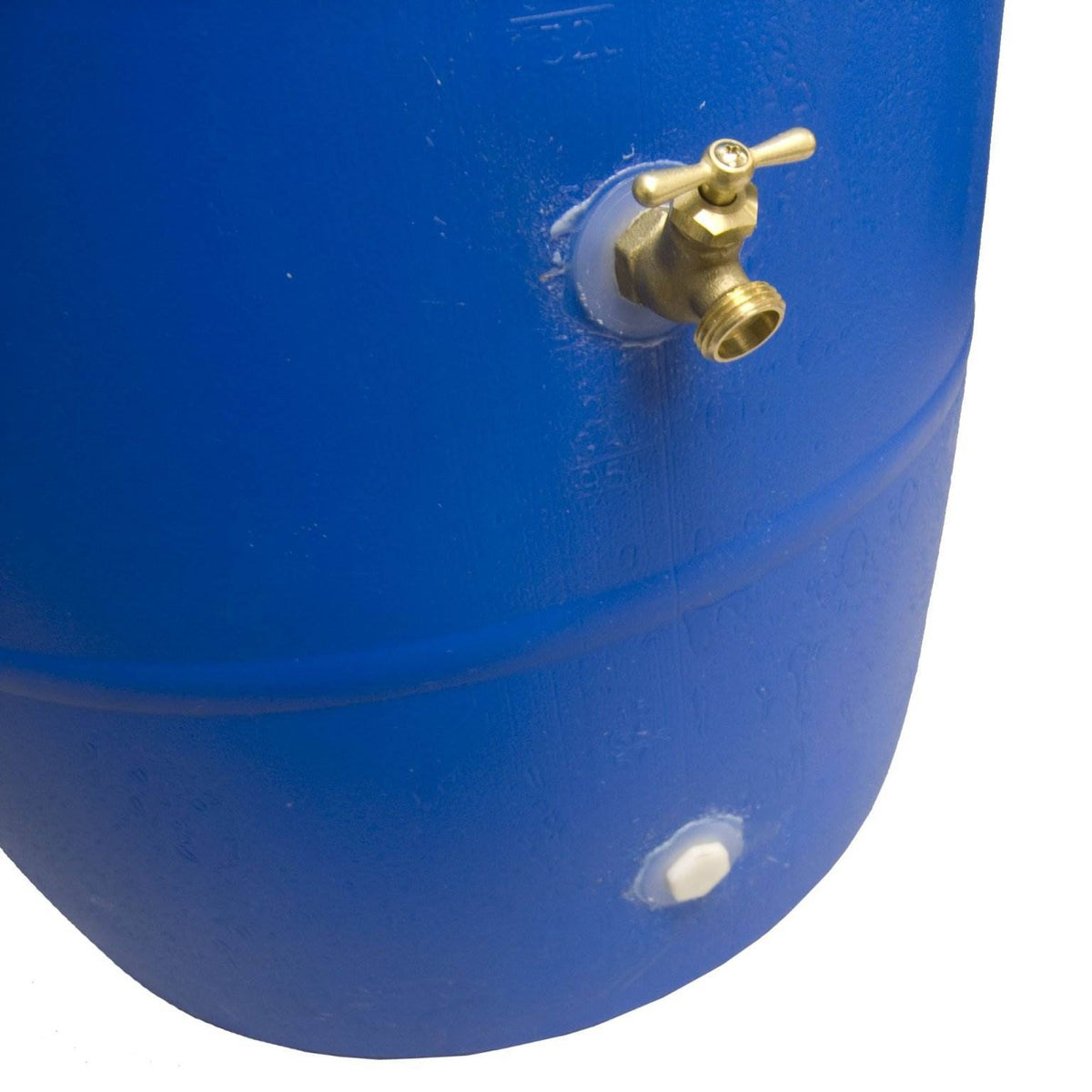 Good Ideas Big Blue 55 Gallon Recycled Barrel Water Collector Drum (For Parts)
