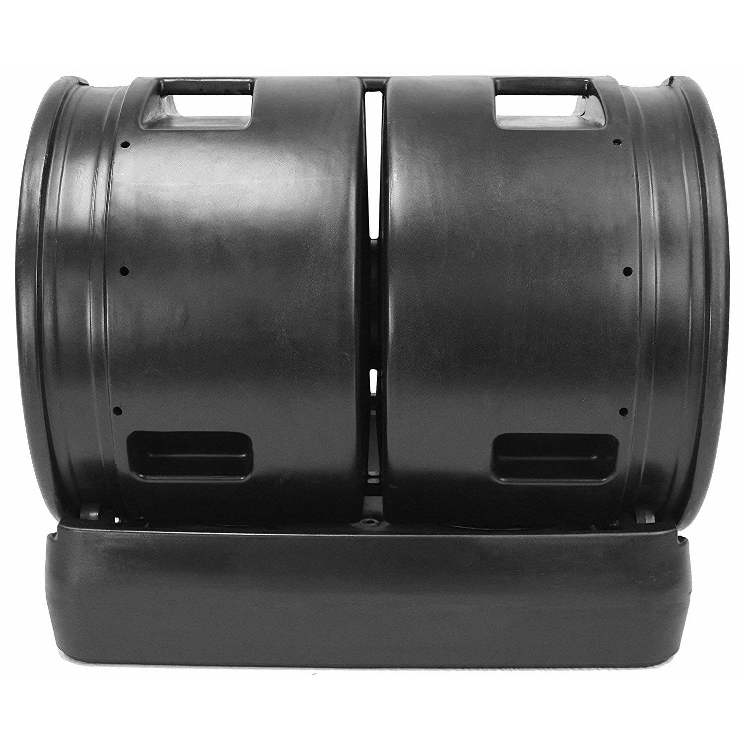 Good Ideas Compost Wizard Garden Duel Tumbler Compost Container, Black (Used) - VMInnovations