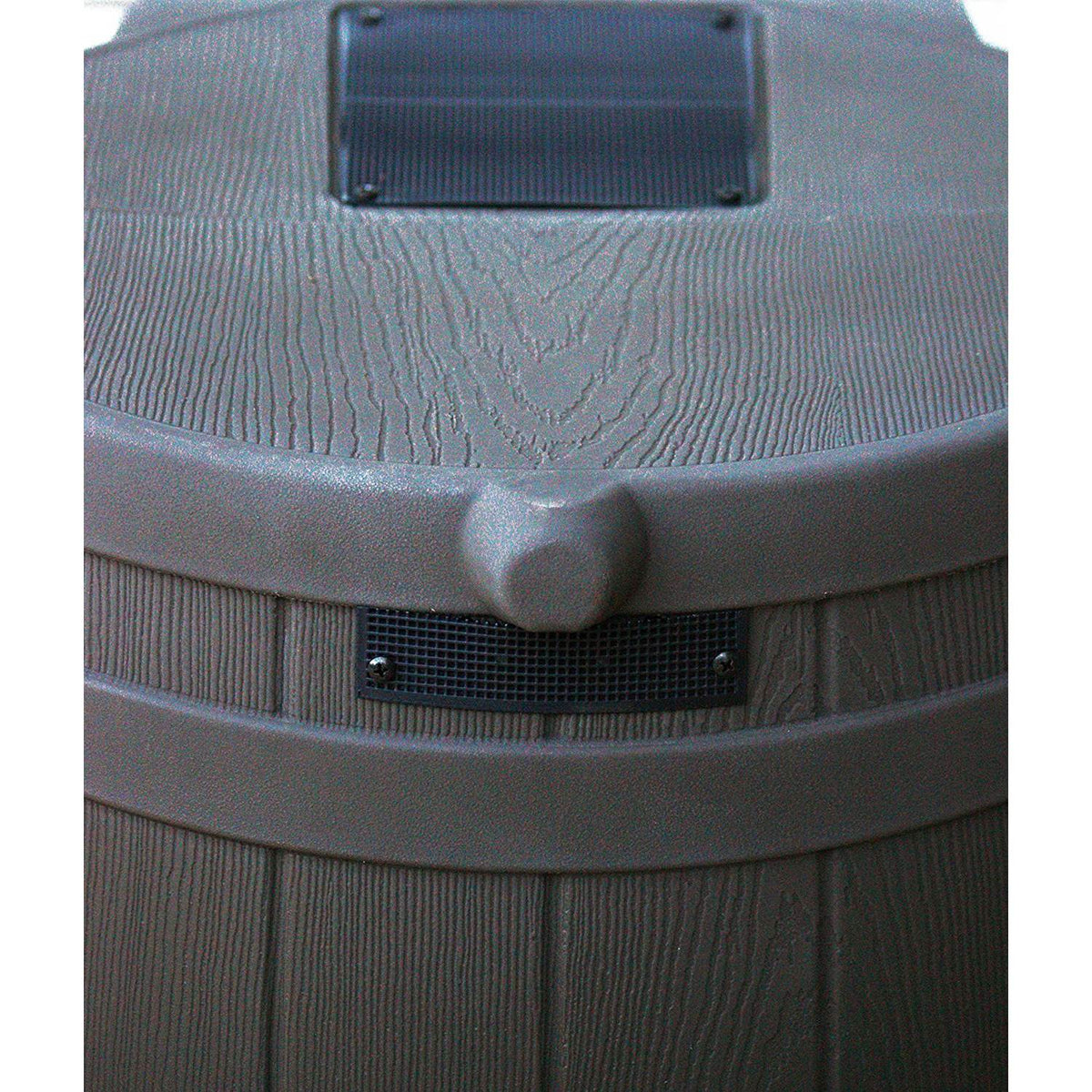 Good Ideas RW50 Rain Wizard 50 Gallon Plastic Rain Barrel Water, Oak (20 Pack)