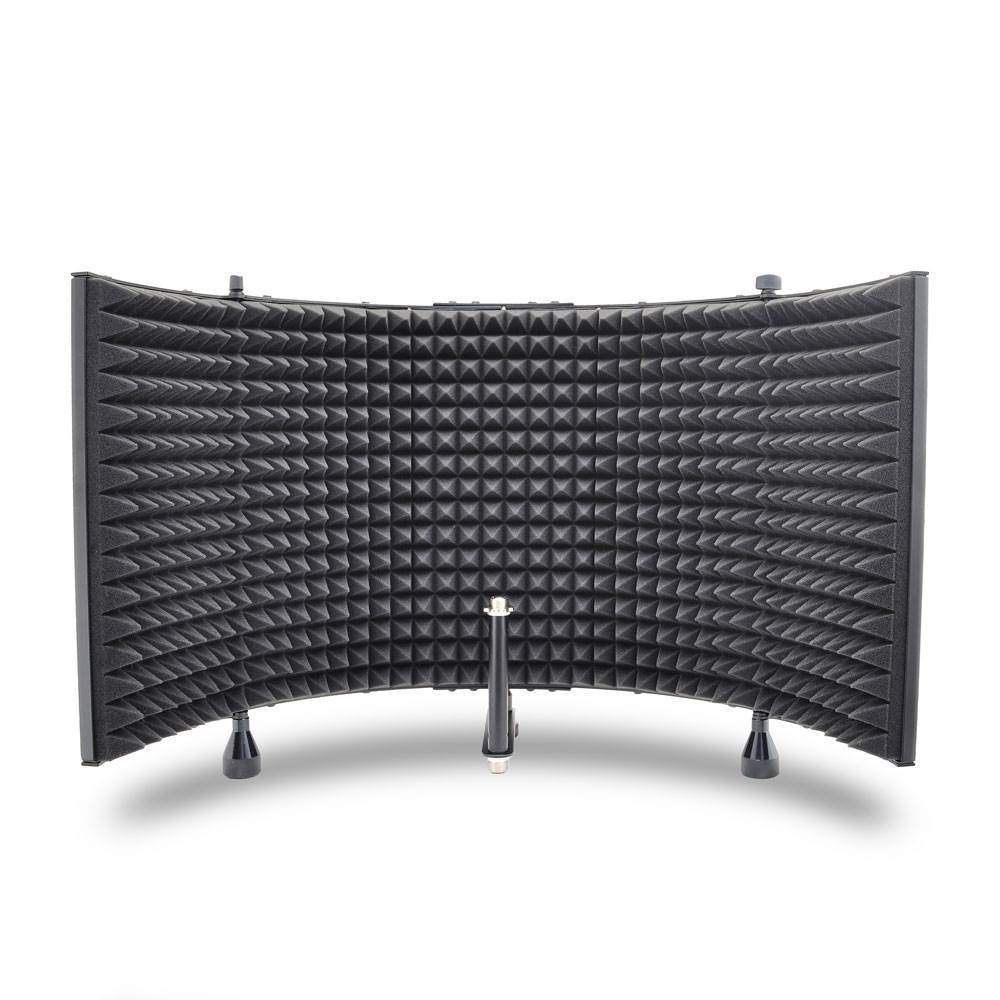 Pyle PSMRS11 Studio Microphone Isolation Shield w/ Sound Dampening Foam (2 Pack)