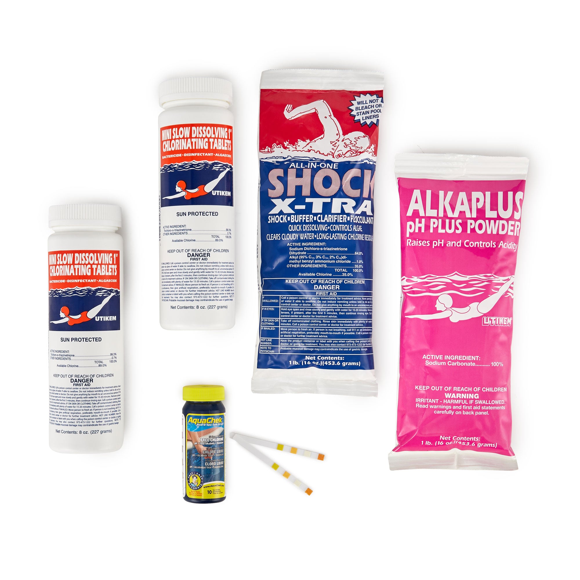 Pool Care 42003 Swimming Pool Chemical Cleaning Kit for up to 10,000 Gallons