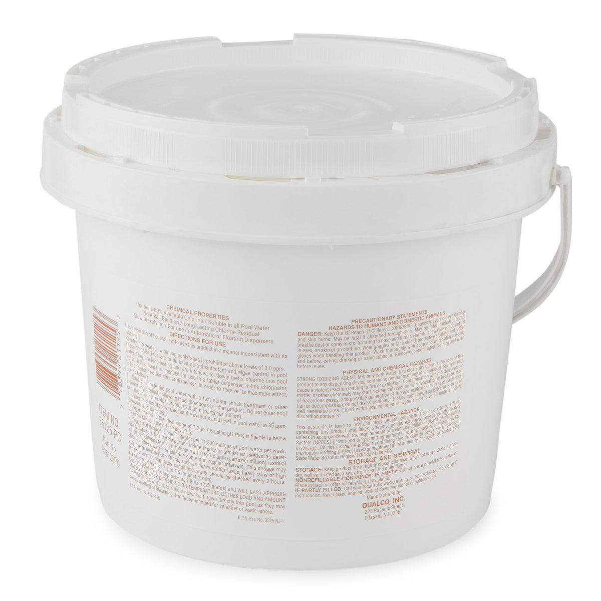 Pool Care 36125 Swimming Pool Chemical 3 Inch Chlorine Tablets, 25 Pounds