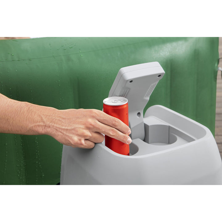 Coleman SaluSpa 6 Person Inflatable Hot Tub, Green - VMInnovations