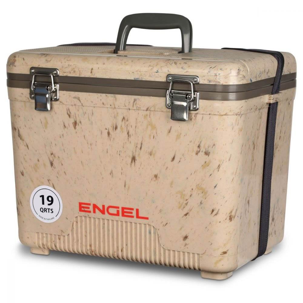Engel Coolers 19 Quart 32 Can Insulated Ice Cooler Drybox, Grassland (Open Box)