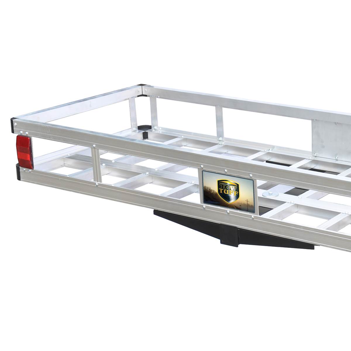 Tow Tuff 60" 500 Pound Aluminum Camping Gear or Luggage Cargo Carrier (2 Pack)