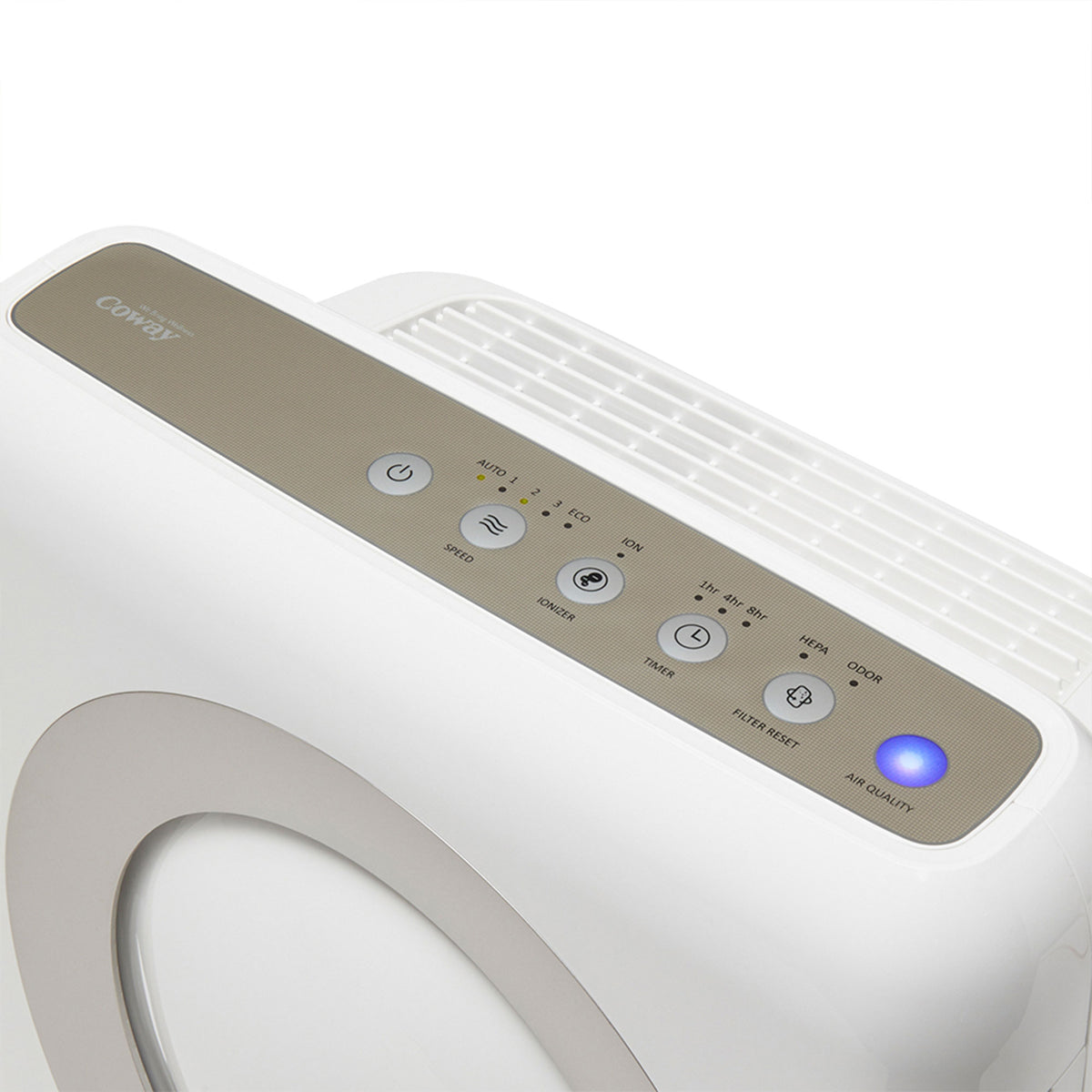 Coway AP-1512HH Mighty 4 Stage Filtration Air Purifier w/ HEPA & Eco Mode, White