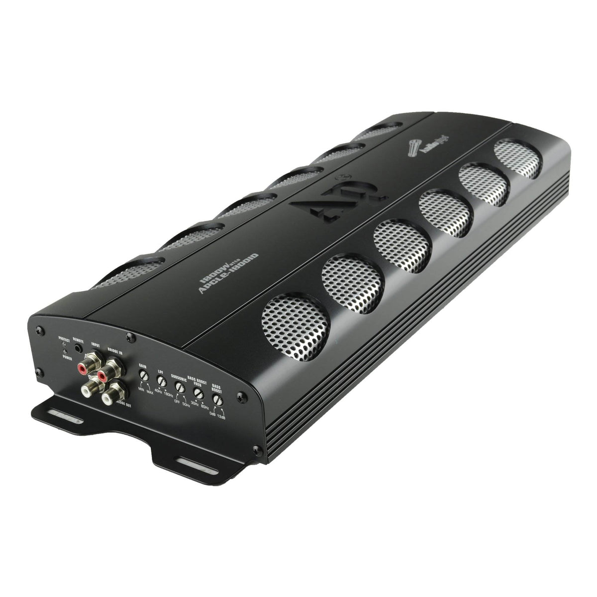 Audiopipe APCLE-18001D 1800 Watt Class D 1 Ohm Car Audio Mono Amplifier (4 Pack)