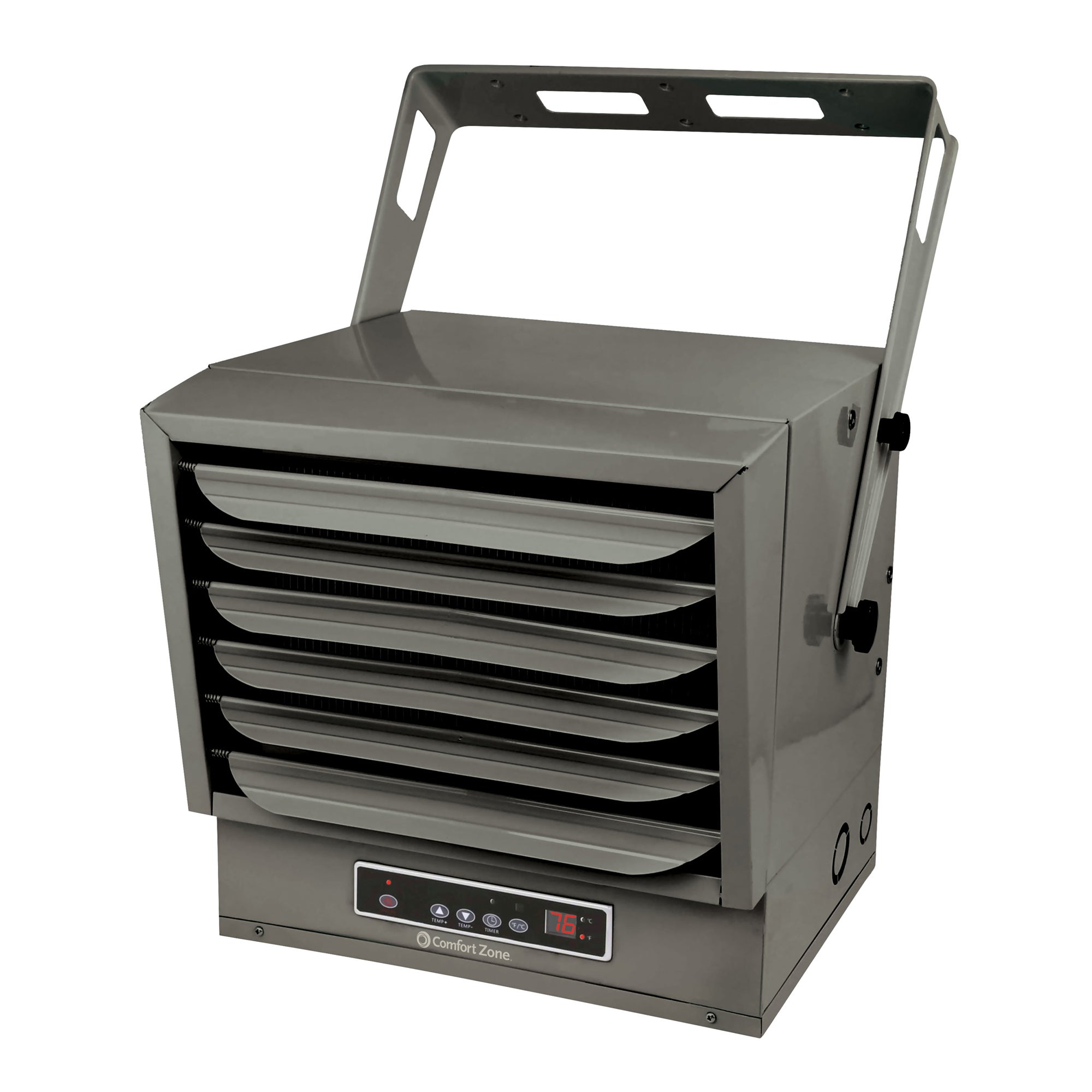Comfort Zone Heavy-Duty Ceiling-Mounted Industrial Fan Heater Furnace (Open Box)