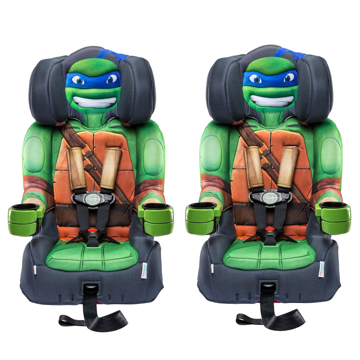 KidsEmbrace Teenage Mutant Ninja Turtle Leo Combination Booster Car Seat, 2 Pack