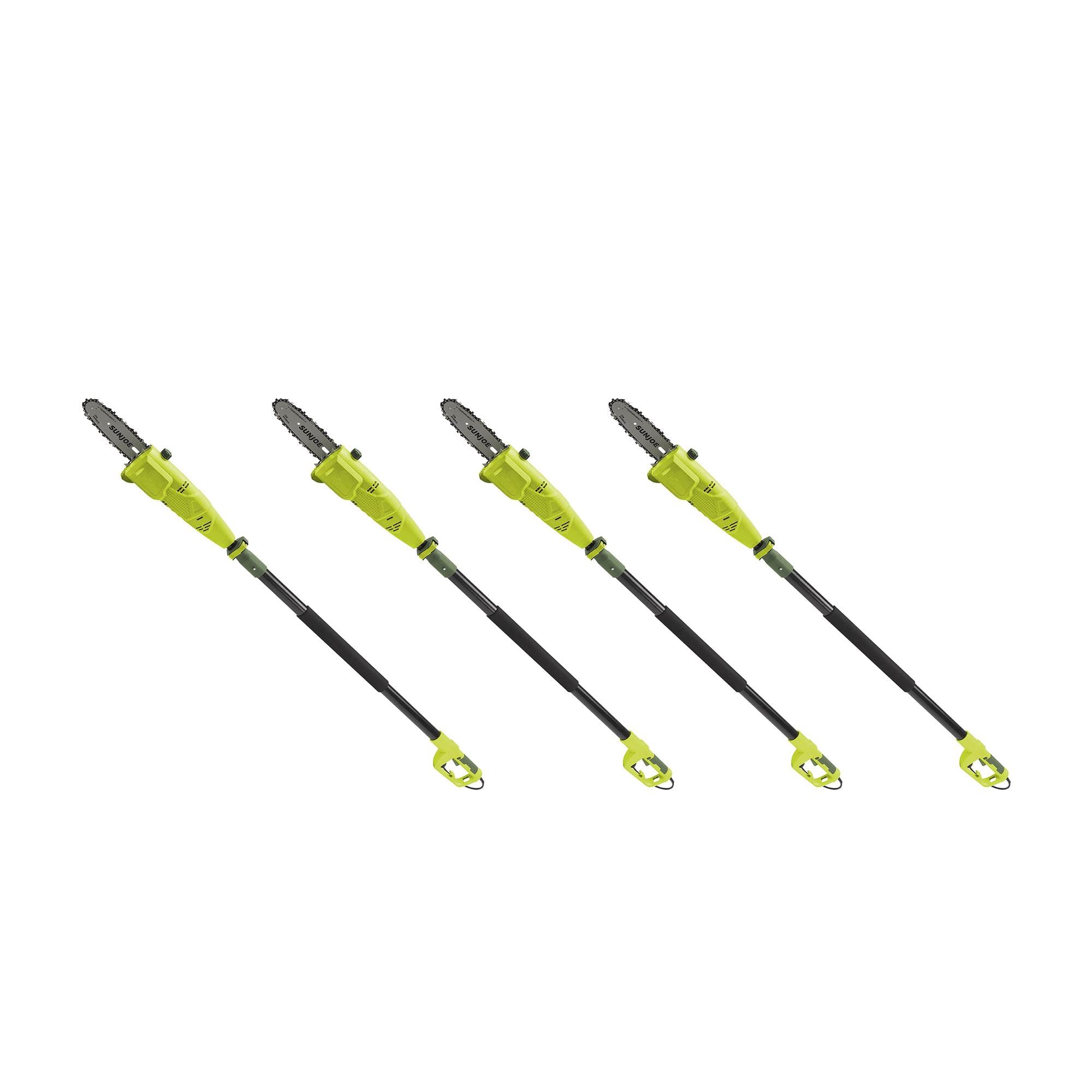 Sun Joe 7 Amp Electric 8.7 Foot Telescoping Convertible Chainsaw Pole (4 Pack)