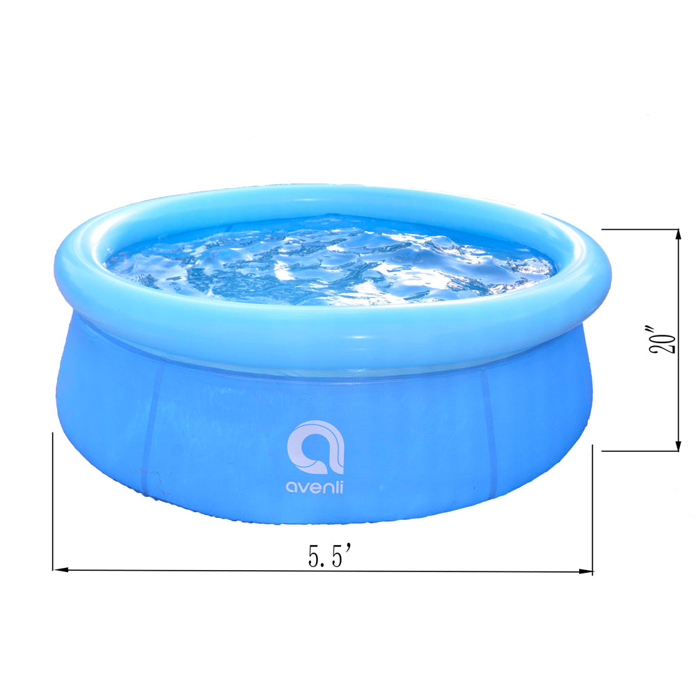 JLeisure 5.5-Ft Prompt Set Inflatable Above Ground Kid Swimming Pool (2 Pack) - VMInnovations