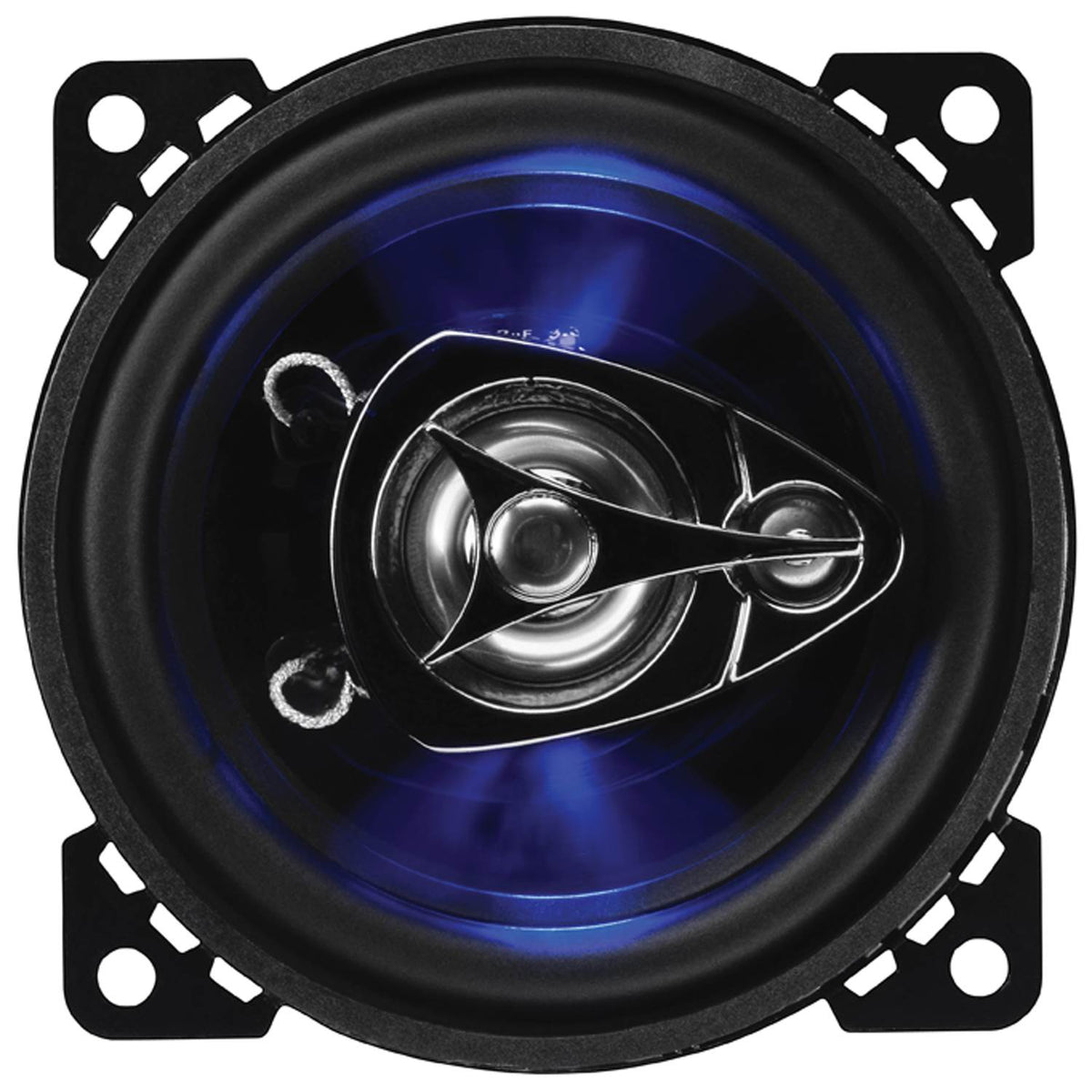 Boss Rage 4 Inch 3 Way 225W Full Range Mobile Audio/Video Speakers (8 Pack)